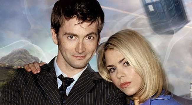 David Tennant and Billie Piper