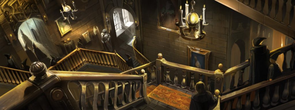 Hogwarts PM B1C8M1 ChangingStaircases Moment