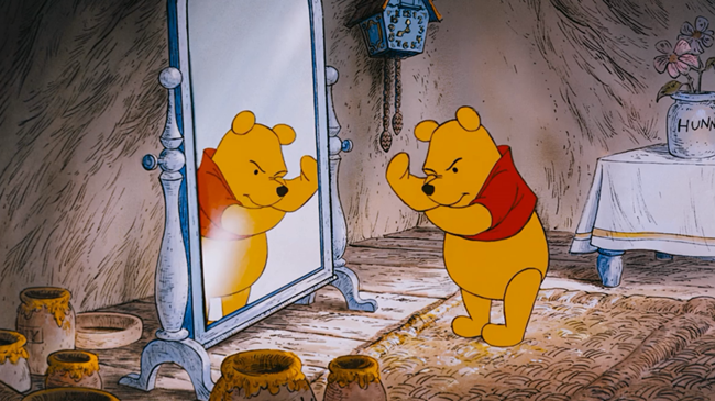 Winnie the Pooh, "Harry Potter" Karşılaştırma