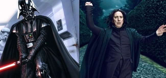 Severus Snape ve Darth Vader