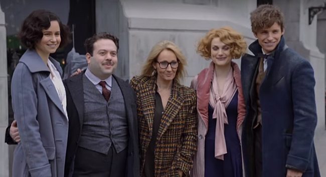 fantastic beasts movie jk rowling fc