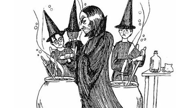 jkr severus snape illustration top