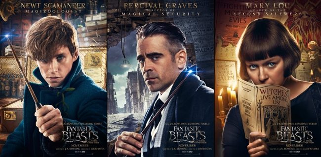 fantastik canavarlar yeni afisler