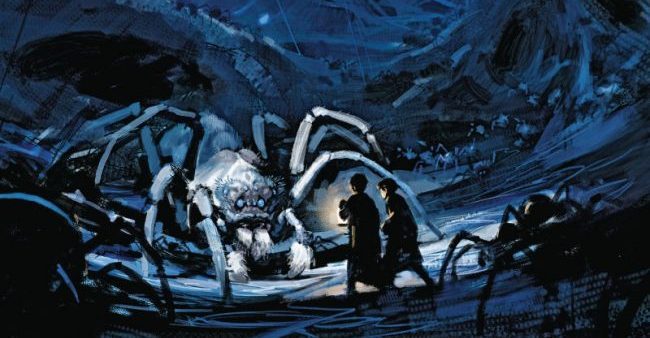 Harry Potter Canavar Çizimleri Acromantula