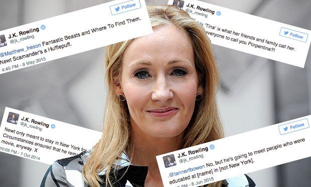 J.K. Rowling Twitter