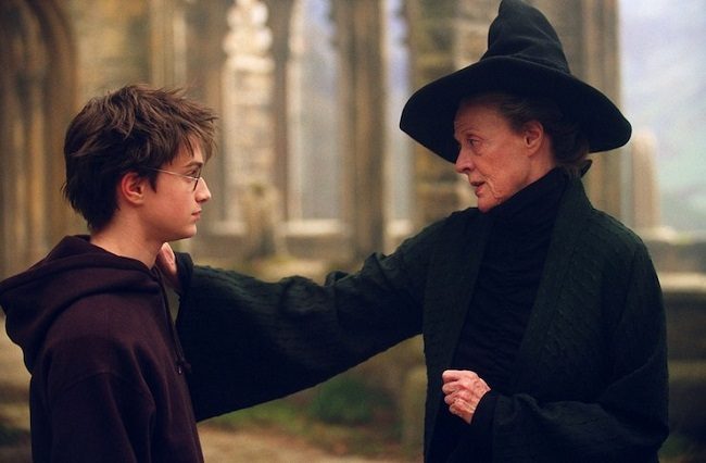 Profesör McGonagall ve Harry Potter