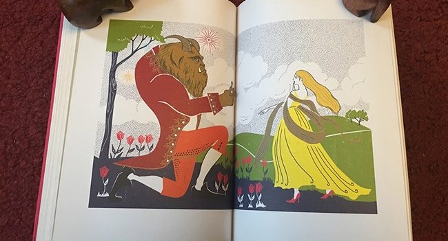 MinaLima Beauty and the Beast top