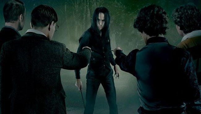 severus snape ve capulcular afis