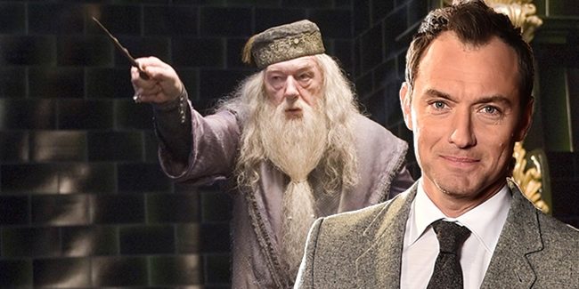 jude law albus dumbledore