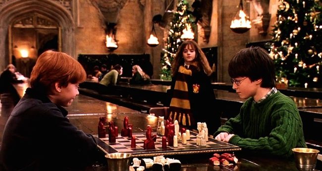 Harry Potter Noel Tatili - Ron ve Hermione