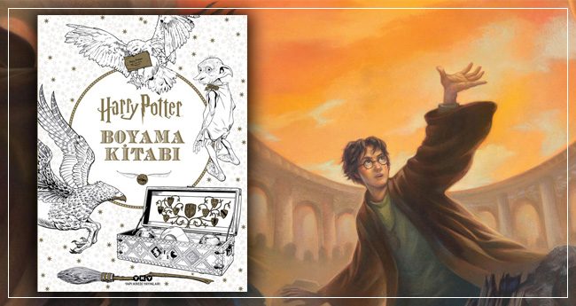 harry potter boyama kitabi ust