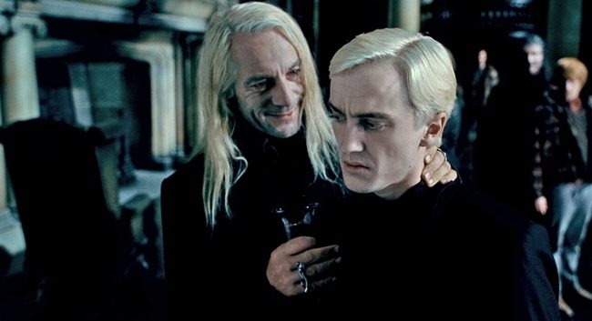 Draco Malfoy Lucius Malfoy