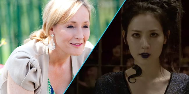jk rowling claudia kim nagini