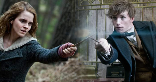 Newt Scamander ve Hermione Granger
