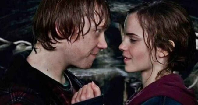 Daniel Radcliffe - Ron ve Hermione Öpüşmesi