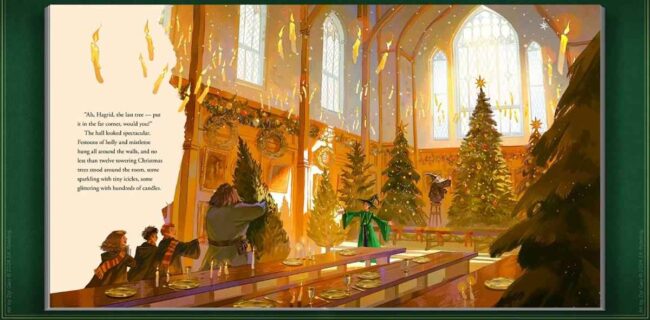 Christmas at Hogwarts - Harry Potter