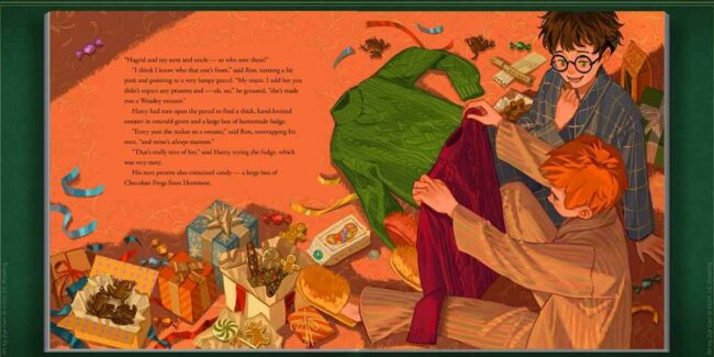 Christmas at Hogwarts Kitap - Harry Potter