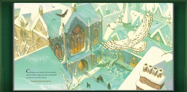 Christmas at Hogwarts Resimli Kitap - Harry Potter