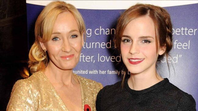 Emma Watson ve J.K. Rowling
