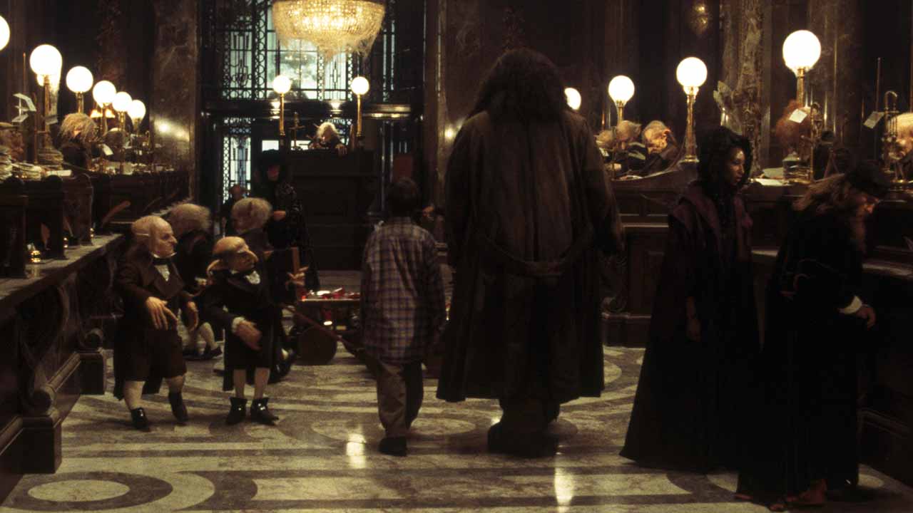 Harry Potter ve Felsefe Tasi Testi Gringotts