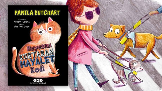 Hayatimi Kurtaran Hayalet Kedi Pamela Butchart kapak