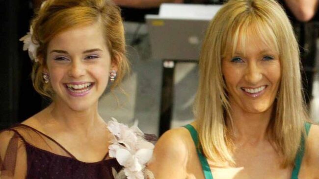 Emma Watson ve J.K. Rowling
