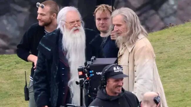 Nicolas Flamel ve Albus Dumbledore - Harry Potter Dizisi