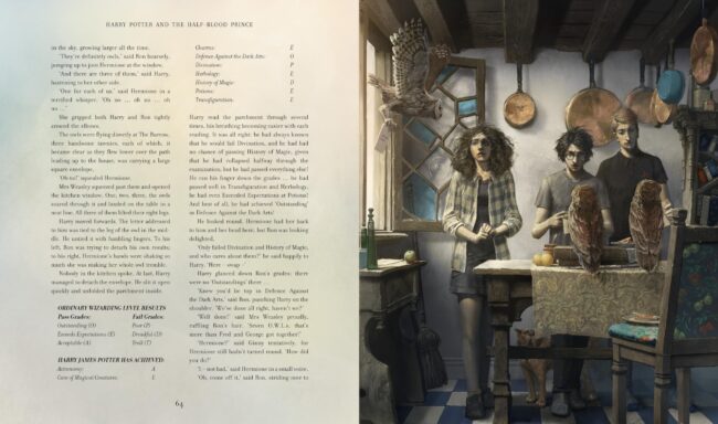 Harry Potter ve Melez Prens Resimli Özel Baskı İç 1