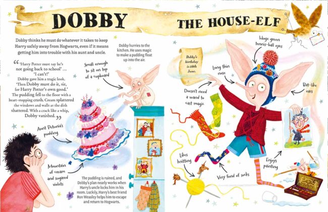 Pocket Potters: Dobby - İç Sayfa Örnek