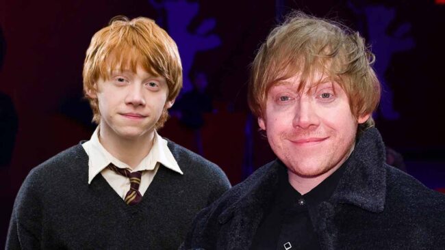 Rupert Grint Ron Weasley Harry Potter ve Lanetli Çocuk