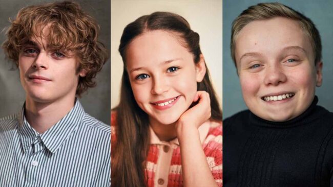 Harry Potter Dizisi Billy Barratt, Bonnie Hill ve Lenny Rush