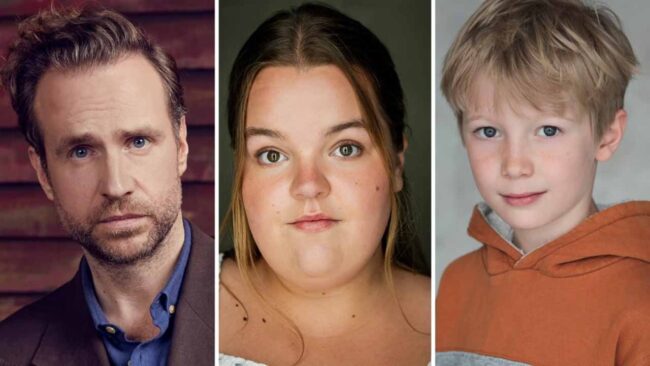 Harry Potter Dizisi Rafe Spall, Molly Hewitt-Richards ve Jasper Ambrose